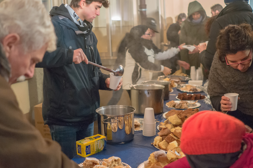 Merenda ai mercatini di Natale