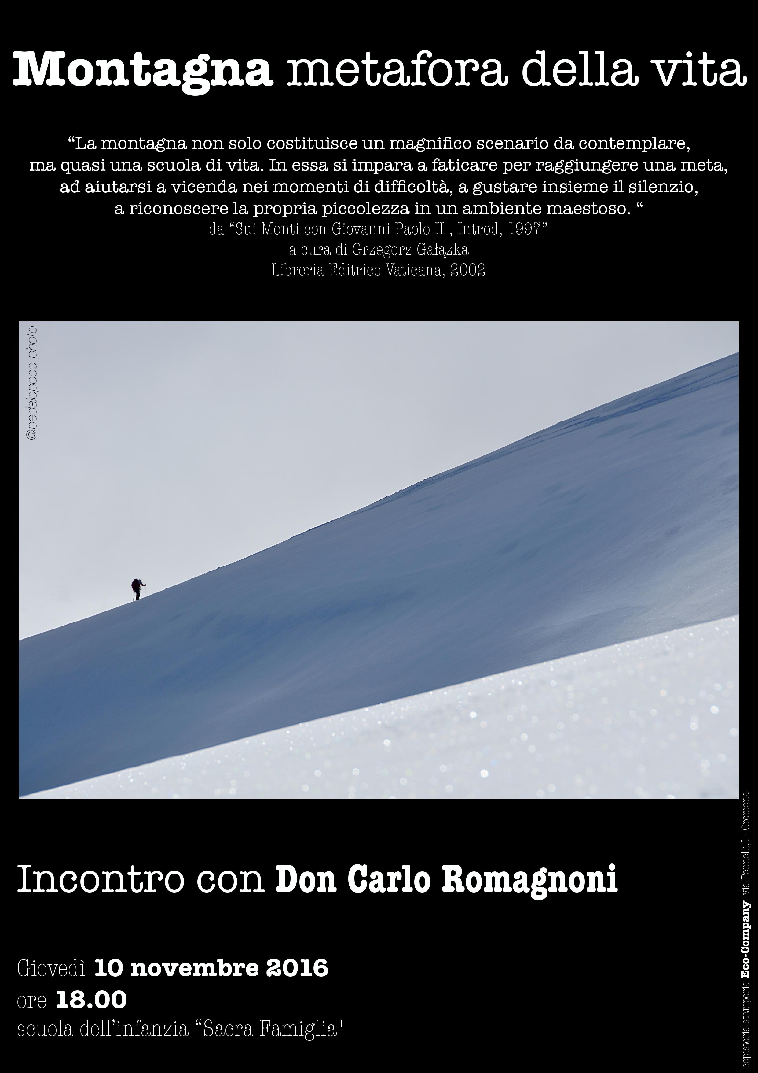 relatore don Carlo Romagnoni