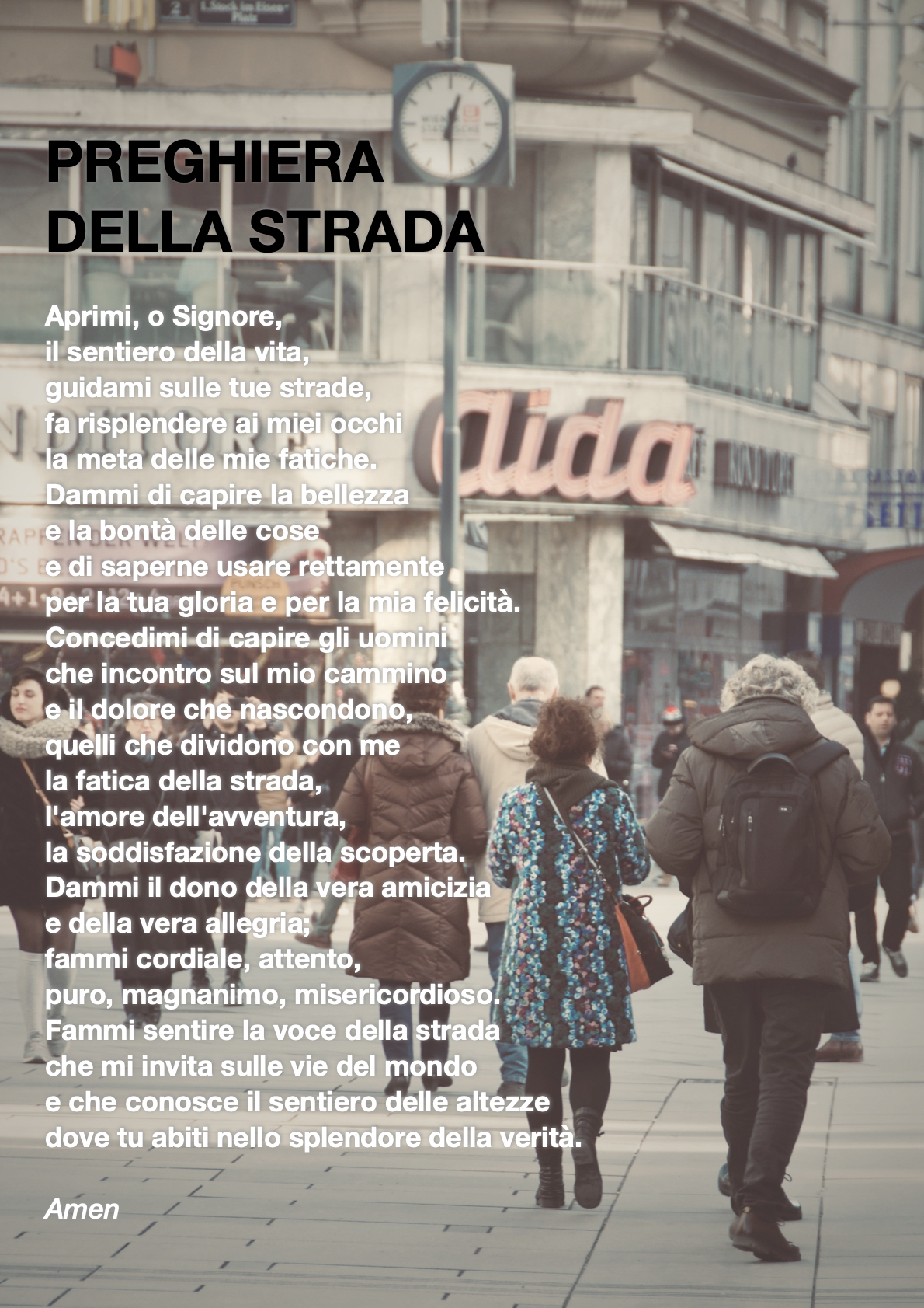Preghiera della strada